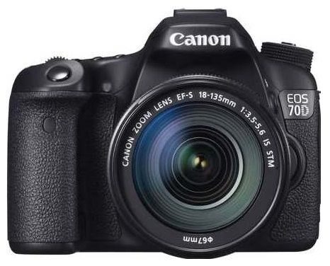 Зеркальный фотоаппарат Canon EOS 70D Kit 18-135mm IS STM(РСТ)