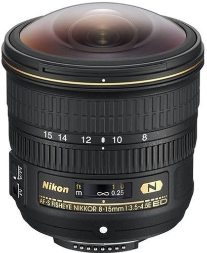 Объектив Nikon 8-15mm f/3.5-4.5E ED AF-S Fisheye Nikkor
