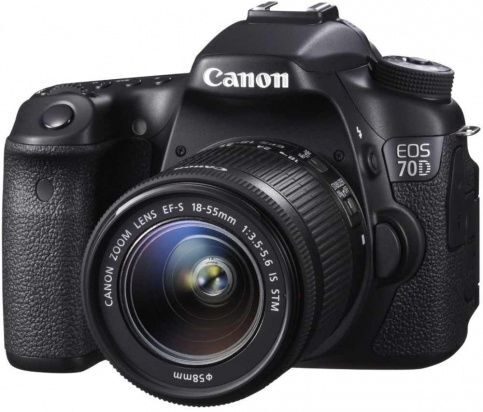 Зеркальный фотоаппарат Canon EOS 70D Kit 18-55 IS STM РСТ
